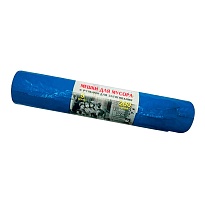 Мешки для мусора 200 л, с завязками, синие, в рулоне 5 шт., ПВД, 45 мкм, 1100х850 мм, Концепция Быта Vitalux, 604934 в Ставрополе