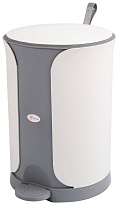Контейнер для мусора Sтилъ с педалью 11 л серый 11 серый в Ставрополе