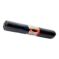 Мешки для мусора 240 л, черные, в рулоне 5 шт., ПВД 80 мкм, 1300х900 мм, МЕШКОFF, 4217 в Ставрополе