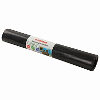 Мешки для мусора 240 л, черные, в рулоне 10 шт., ПВД 50 мкм, 1400х900 мм, LAIMA, 605337 в Ставрополе