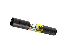Мешки для мусора 160 л, черные, в рулоне 25 шт., ПВД, 40 мкм, 1100х800 мм, GRIFON, 101-030 в Ставрополе