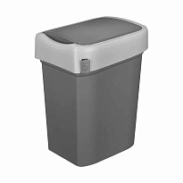 Контейнер для мусора Smart Bin 10 л (серый) 10 серый в Ставрополе
